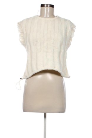 Дамски пуловер Zara, Размер L, Цвят Екрю, Цена 14,31 €