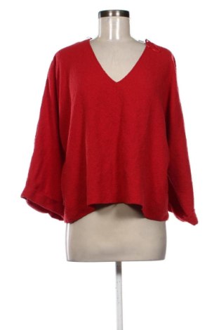 Damenpullover Zara, Größe L, Farbe Rot, Preis 13,81 €