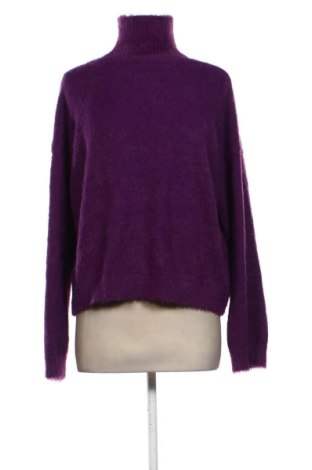 Pulover de femei Zara, Mărime M, Culoare Mov, Preț 72,99 Lei