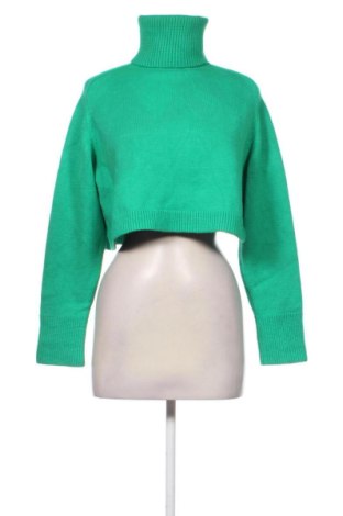 Pulover de femei Zara, Mărime M, Culoare Verde, Preț 94,62 Lei