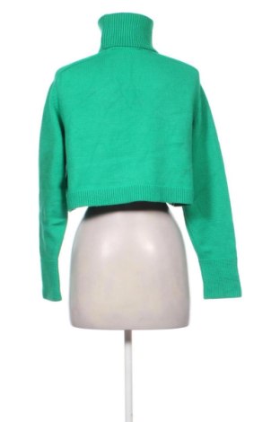 Pulover de femei Zara, Mărime M, Culoare Verde, Preț 94,62 Lei