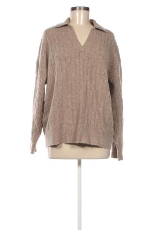 Damski sweter Zara, Rozmiar L, Kolor Beżowy, Cena 75,02 zł