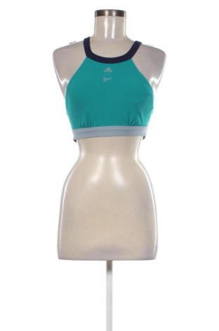 Damen Sporttop Adidas, Größe S, Farbe Grün, Preis 17,00 €
