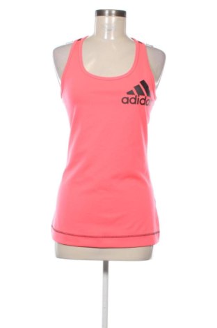 Damen Sporttop Adidas, Größe L, Farbe Orange, Preis 22,99 €