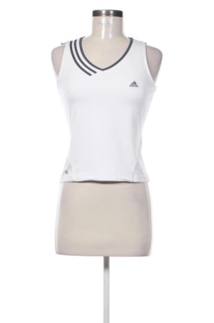 Damen Sporttop Adidas, Größe M, Farbe Weiß, Preis 22,99 €