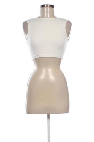 Damski sportowy top Bershka, Rozmiar S, Kolor Biały, Cena 64,99 zł