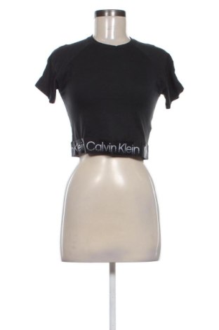 Damen T-Shirt Calvin Klein, Größe M, Farbe Schwarz, Preis € 22,99