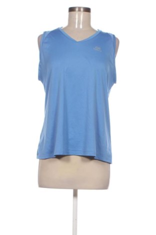 Damski sportowy top Decathlon, Rozmiar XL, Kolor Niebieski, Cena 40,99 zł