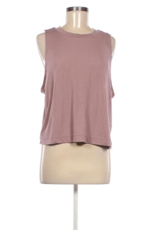 Damski sportowy top H&M, Rozmiar XL, Kolor Popielaty róż, Cena 42,87 zł