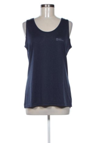 Damen Sporttop Jack Wolfskin, Größe L, Farbe Blau, Preis 28,34 €