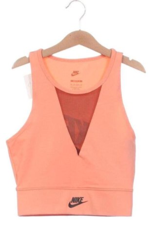 Dámsky športový top  Nike, Veľkosť XS, Farba Oranžová, Cena  17,00 €, #136487057