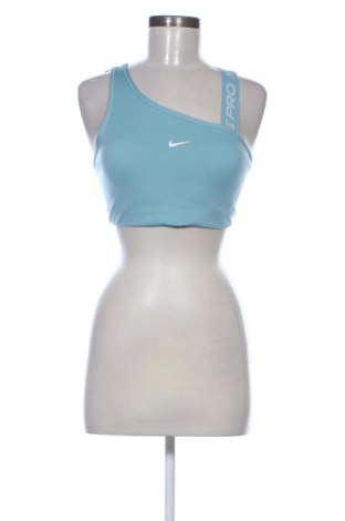 Damen Sporttop Nike, Größe M, Farbe Blau, Preis 17,00 €