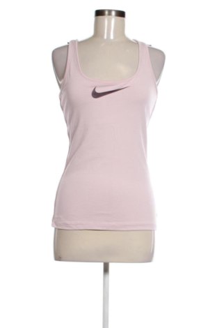 Damen Sporttop Nike, Größe M, Farbe Aschrosa, Preis 17,00 €, #136534055