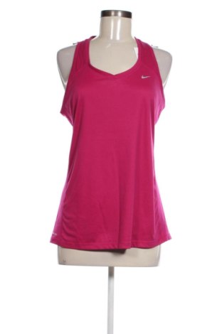 Damen Sporttop Nike, Größe L, Farbe Rosa, Preis 17,00 €
