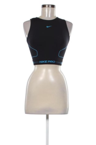 Damen Sporttop Nike, Größe XS, Farbe Schwarz, Preis 17,00 €