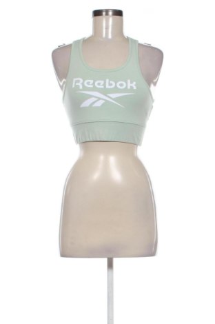 Дамски спортен топ Reebok, Размер XS, Цвят Зелен, Цена 20,96 €, #136584930