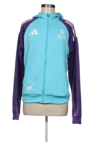 Damen Sweatshirt Adidas, Größe L, Farbe Blau, Preis 31,99 €