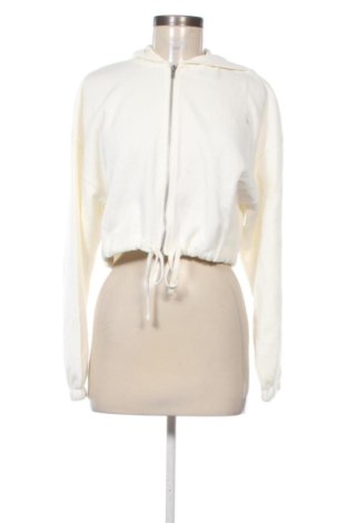 Damen Sweatshirt Bershka, Größe S, Farbe Weiß, Preis 15,99 €