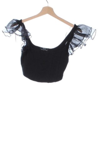 Damentop Bershka, Größe S, Farbe Schwarz, Preis 14,77 €