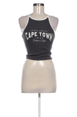 Top de femei Bershka, Mărime S, Culoare Gri, Preț 91,99 Lei