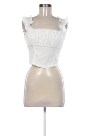 Top de femei Gina Tricot, Mărime S, Culoare Alb, Preț 72,00 Lei
