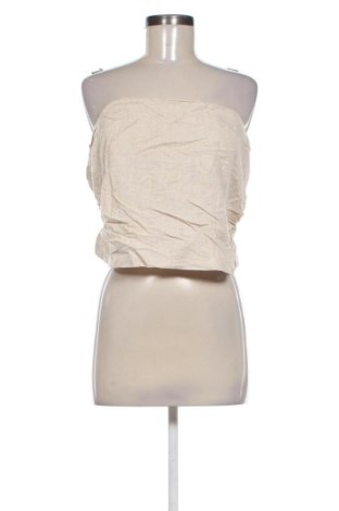 Дамски топ H&M Divided, Размер L, Цвят Бежов, Цена 15,33 €