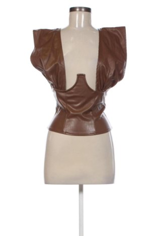 Dámský top Pretty Little Thing, Velikost XXS, Barva Hnědá, Cena  567,00 Kč