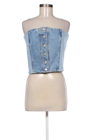 Top de femei Pull&Bear, Mărime XL, Culoare Albastru, Preț 78,20 Lei