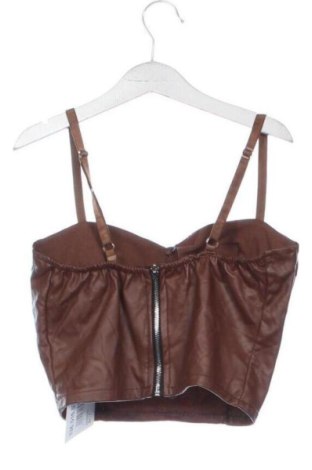 Γυναικείο τοπ Unbranded, Μέγεθος S, Χρώμα Καφέ, Τιμή 17,99 €