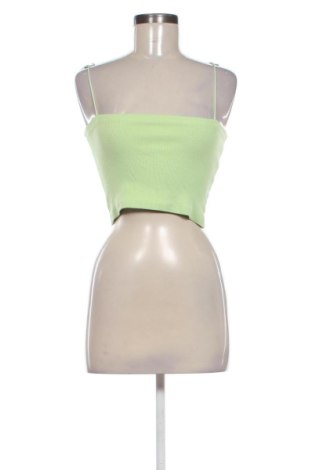 Дамски топ Zara, Размер XS, Цвят Зелен, Цена 14,31 €, #136543924