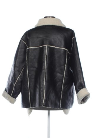 Damen Ledermantel ASOS, Größe XXL, Farbe Schwarz, Preis 95,00 €
