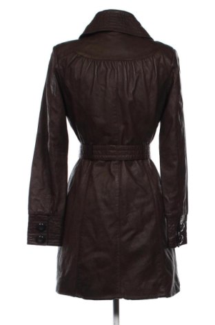 Damen Ledermantel Montego, Größe M, Farbe Grün, Preis 109,91 €