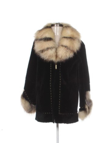 Damen Ledermantel Unbranded, Größe XL, Farbe Schwarz, Preis 109,91 €