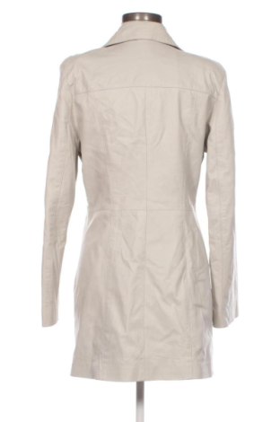 Damen Ledermantel Unbranded, Größe L, Farbe Ecru, Preis 109,91 €