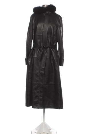 Damen Ledermantel Unbranded, Größe L, Farbe Schwarz, Preis 208,03 €