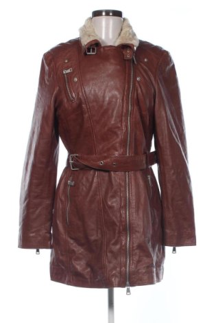 Damen Lederjacke Freaky Nation, Größe L, Farbe Braun, Preis 80,00 €