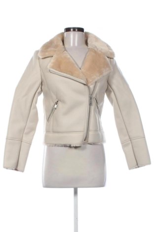Geacă de piele pentru femei Guess, Mărime XS, Culoare Bej, Preț 306,99 Lei, #136544576