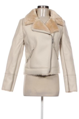 Geacă de piele pentru femei Guess, Mărime M, Culoare Ecru, Preț 744,99 Lei