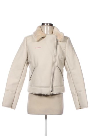 Дамско кожено яке Guess By Marciano, Размер M, Цвят Екрю, Цена 166,16 €