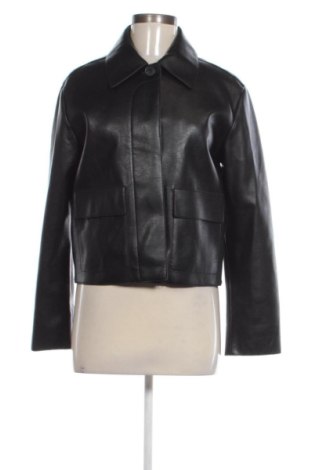 Damen Lederjacke Mango, Größe M, Farbe Schwarz, Preis 20,91 €