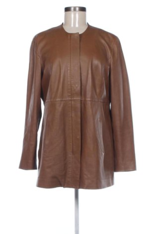 Damen Lederjacke Massimo Dutti, Größe L, Farbe Braun, Preis 159,99 €, #136558876