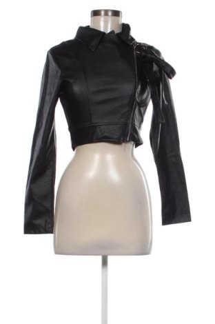 Дамско кожено яке NEW COLLECTION, Размер S, Цвят Черен, Цена 32,00 €