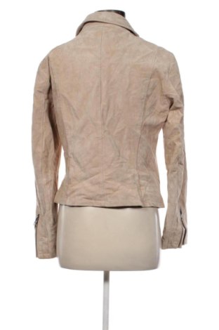 Damen Lederjacke ONLY, Größe L, Farbe Beige, Preis 59,99 €