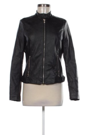 Geacă de piele pentru femei Pink Woman, Mărime S, Culoare Negru, Preț 156,40 Lei
