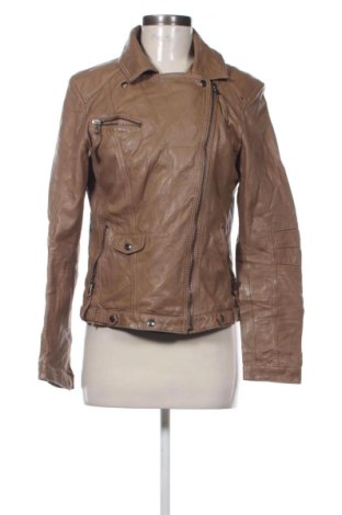 Damen Lederjacke TCM, Größe M, Farbe Braun, Preis 38,99 €