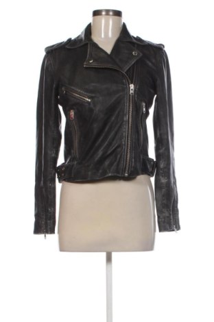 Дамско кожено яке Topshop, Размер XS, Цвят Черен, Цена 68,00 €