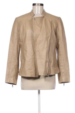 Damen Lederjacke Tu, Größe L, Farbe Beige, Preis 62,99 €, #136537009