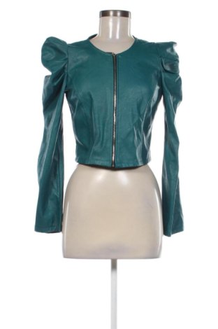 Damen Lederjacke Unbranded, Größe XS, Farbe Grün, Preis 30,00 €