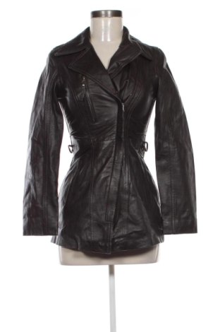 Дамско кожено яке Unbranded, Размер XL, Цвят Черен, Цена 50,00 €
