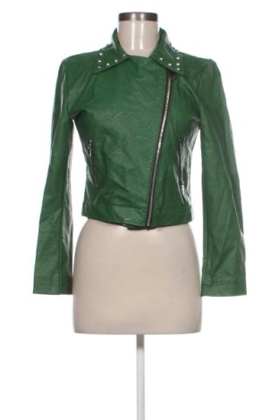 Damen Lederjacke Unbranded, Größe S, Farbe Grün, Preis 38,99 €